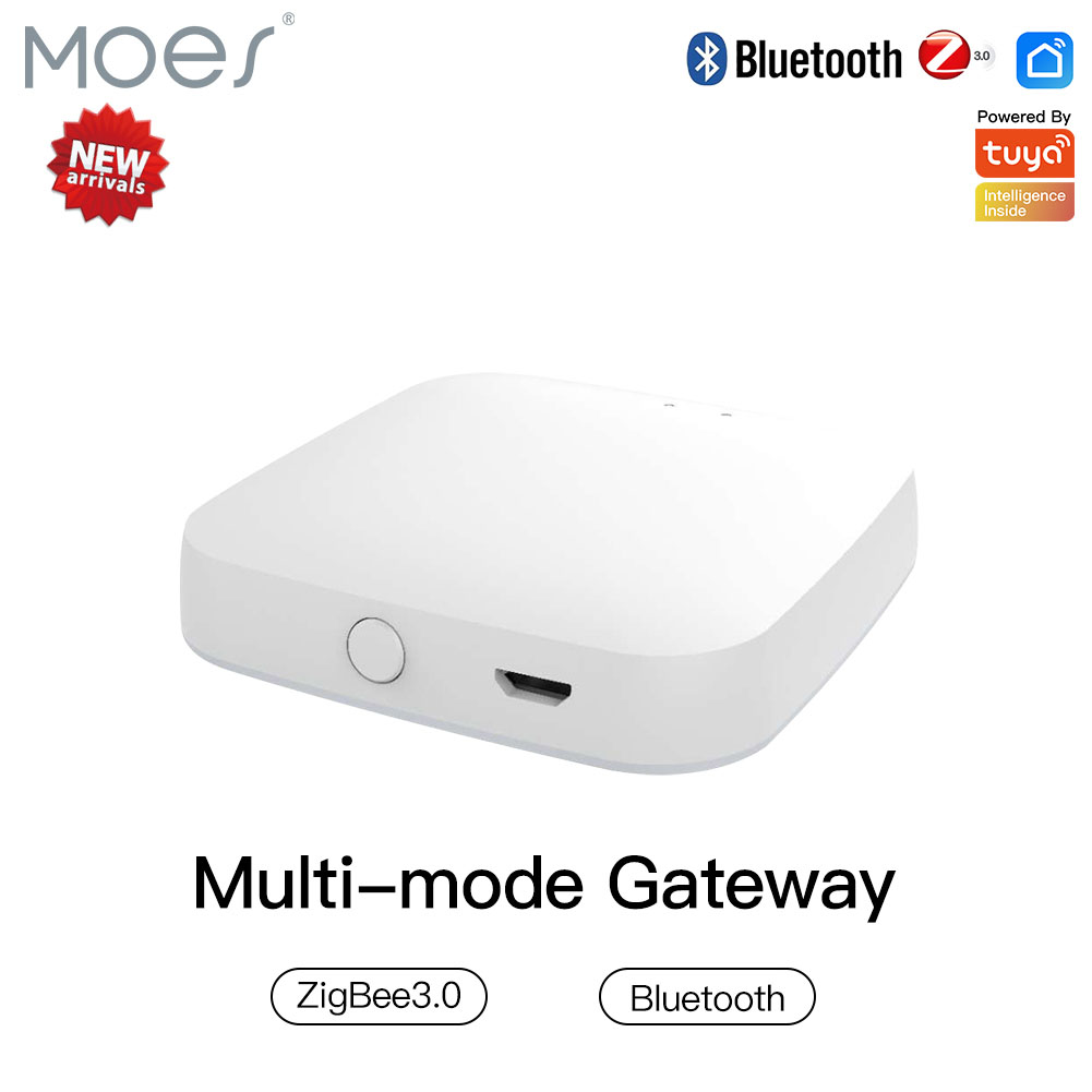 Smart Home Website - MOES-Passerelle intelligente multimode, Zigequation, WiFi, Bluetooth