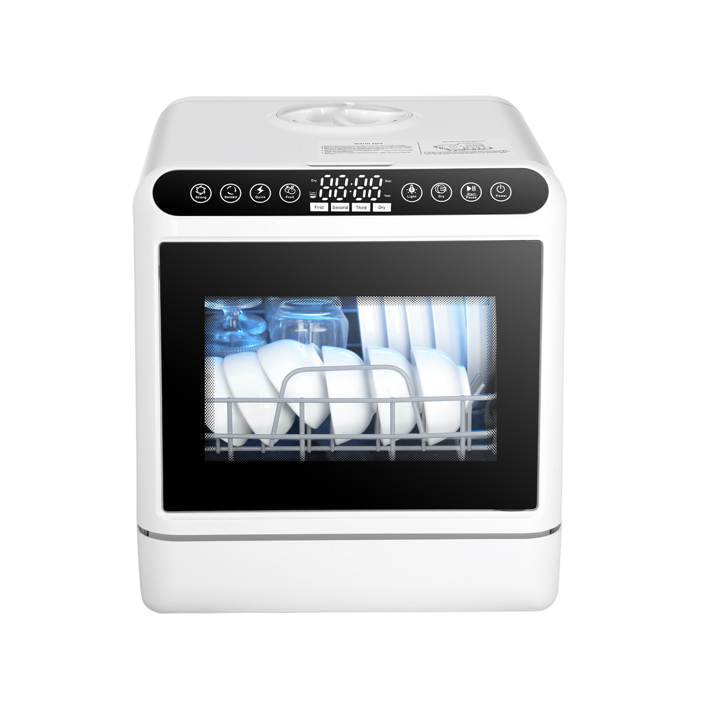 Smart Home Ac - Lave-vaisselle, prise UK 220V, grande capacité,