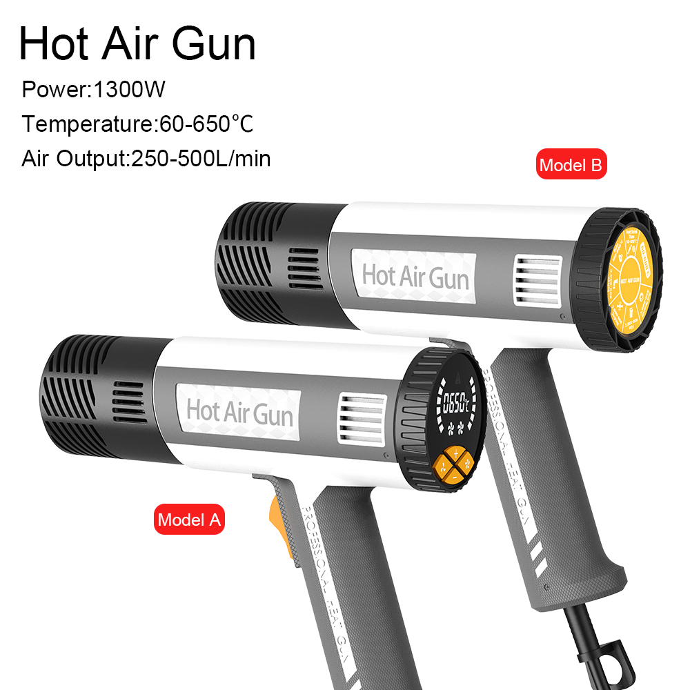 Smart Home Interior - Pistolet thermique intelligent à affichage numérique