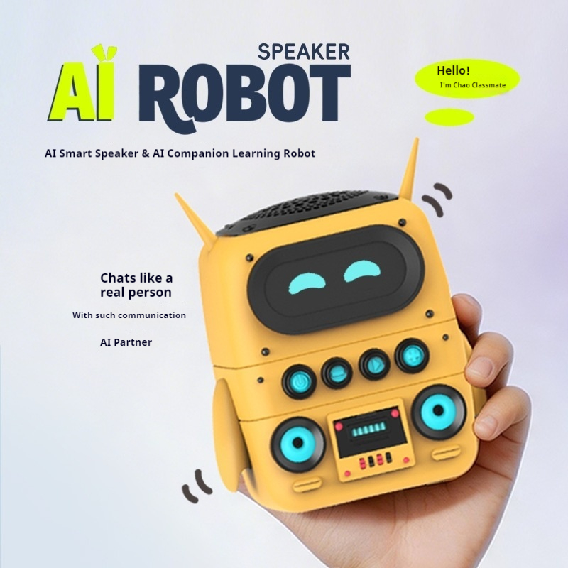 Smart Home Robot - Haut-parleur robot intelligent IA, robot de