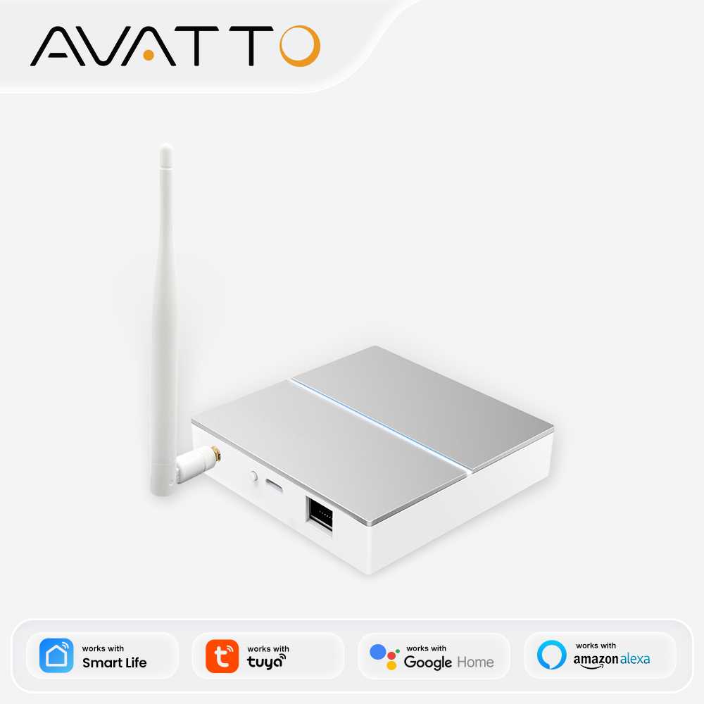 Smart Home Website - AVATTO Tuya ZigBee passerelle avec antenne