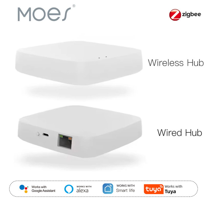 Smart Home Bridge - Moes Tuya ZigBee 3.0 Hub passerelle