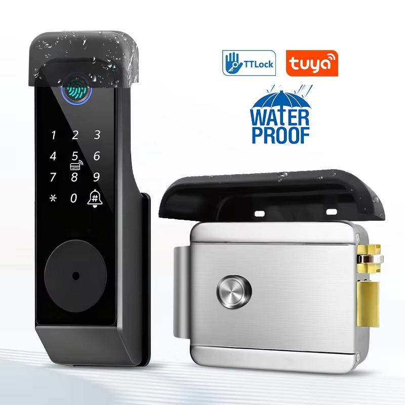 Smart Home Website - Serrure de porte intelligente électronique mécanique