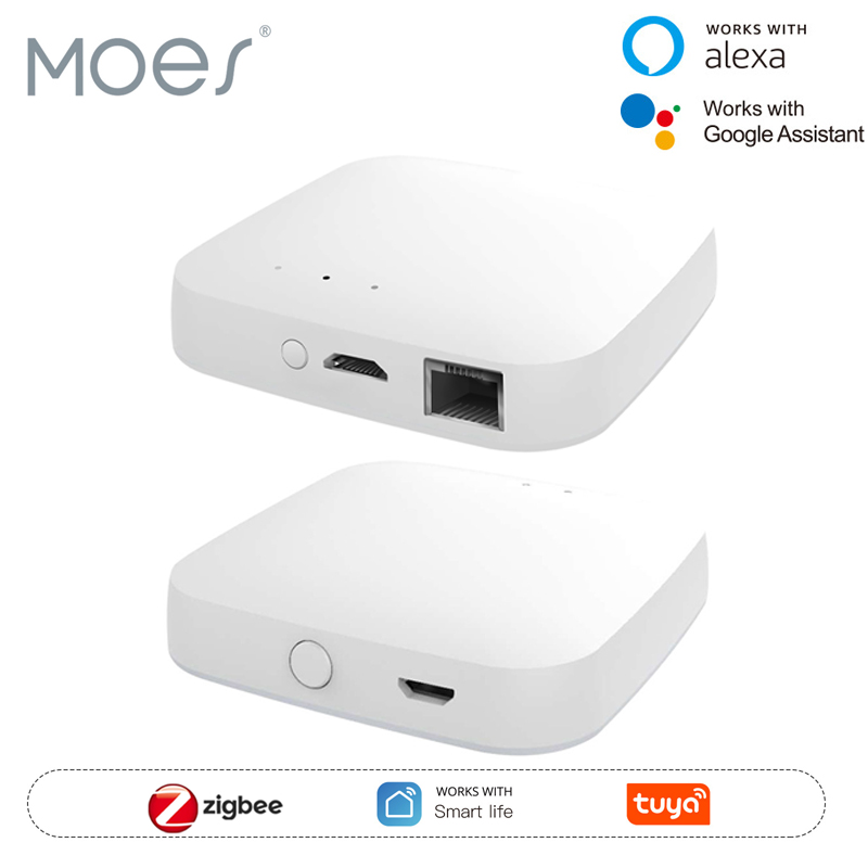 Smart Home Website - MOES Tuya ZigBee3.0 Hub intelligent, pont