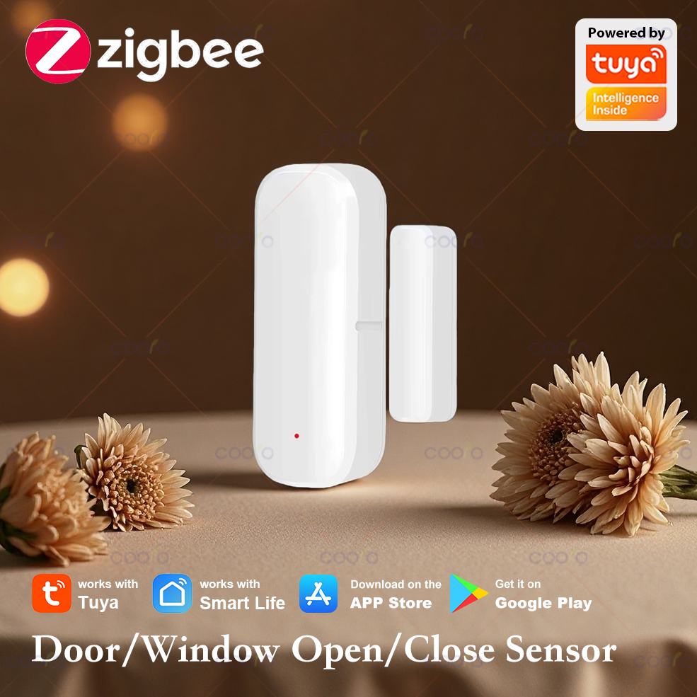 Smart Home Zigbee 3.0 - Capteur de porte/fenêtre Zigbee 3.0, alarme