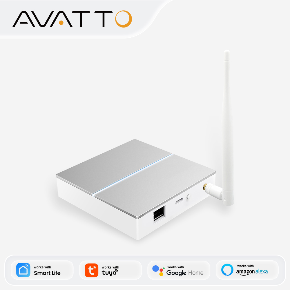 Smart Home Bridge - Passerelle intelligente filaire AVATTO Tuya Zigbee