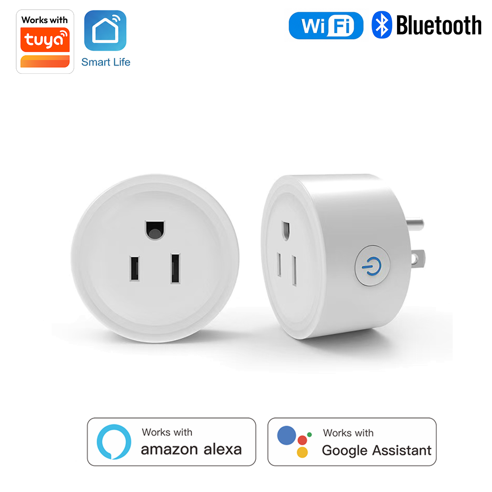 Smart Home Networking - Prise intelligente ronde Tuya US-Spec 10A
