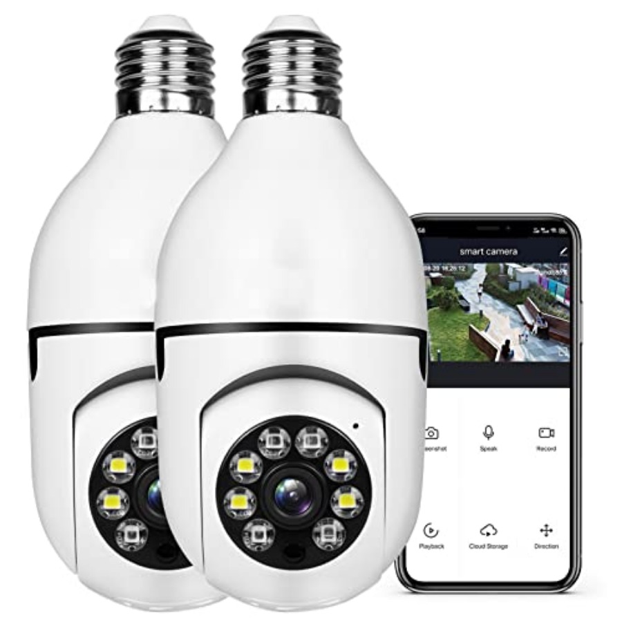 Smart Home Ac - Caméra de sécurité sans fil Wifi