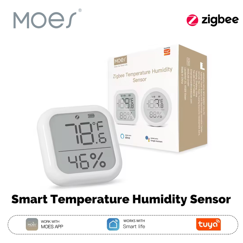 Smart Home Website - Capteur de température et d'humidité intelligent
