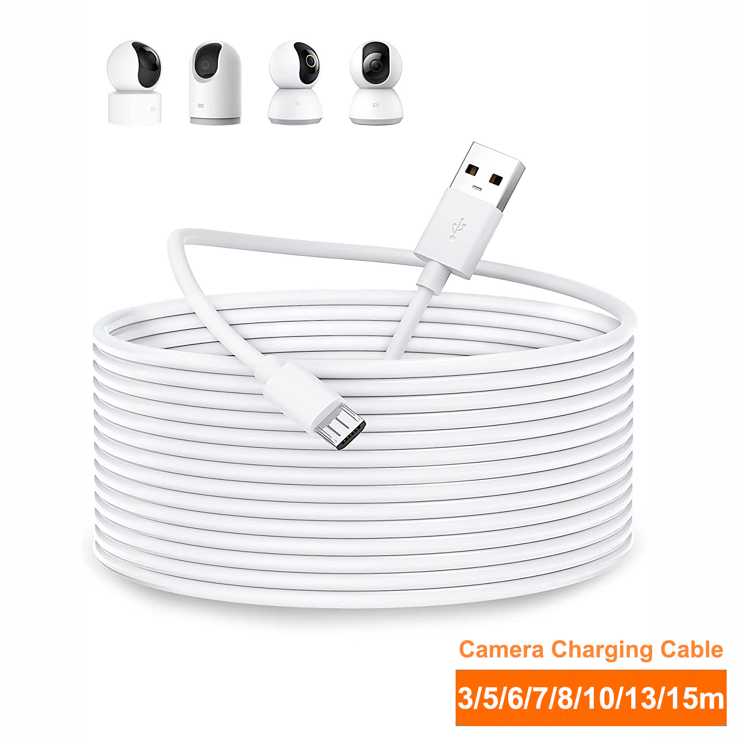 Smart Home Xiaomi Devices - Câble d'extension micro USB 3 ~