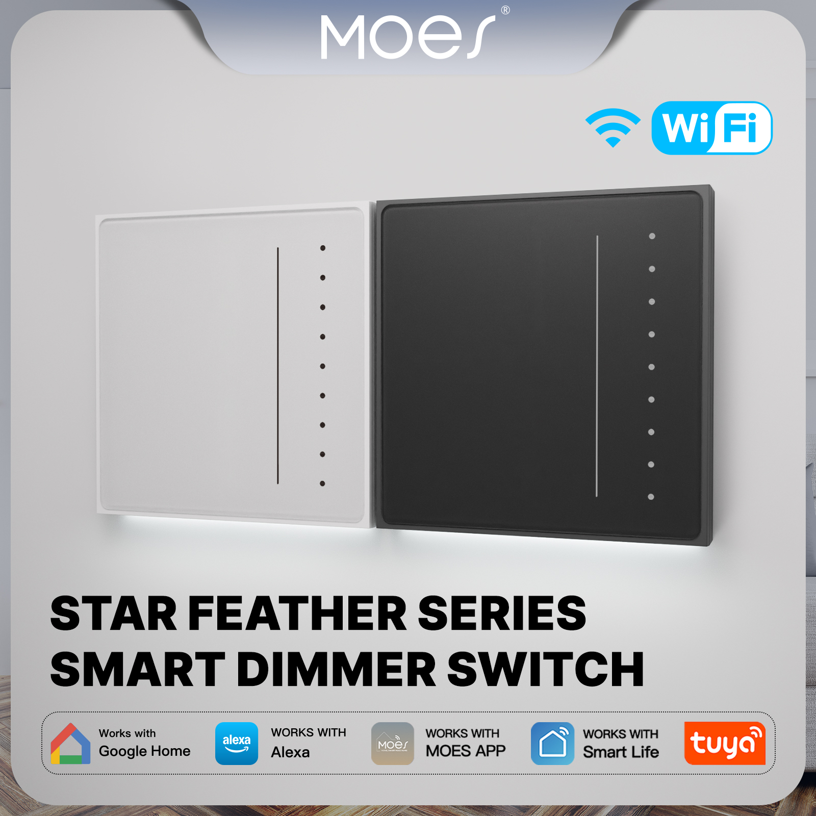 Smart Home Voice Control - Interrupteur intelligent à variateur de lumière