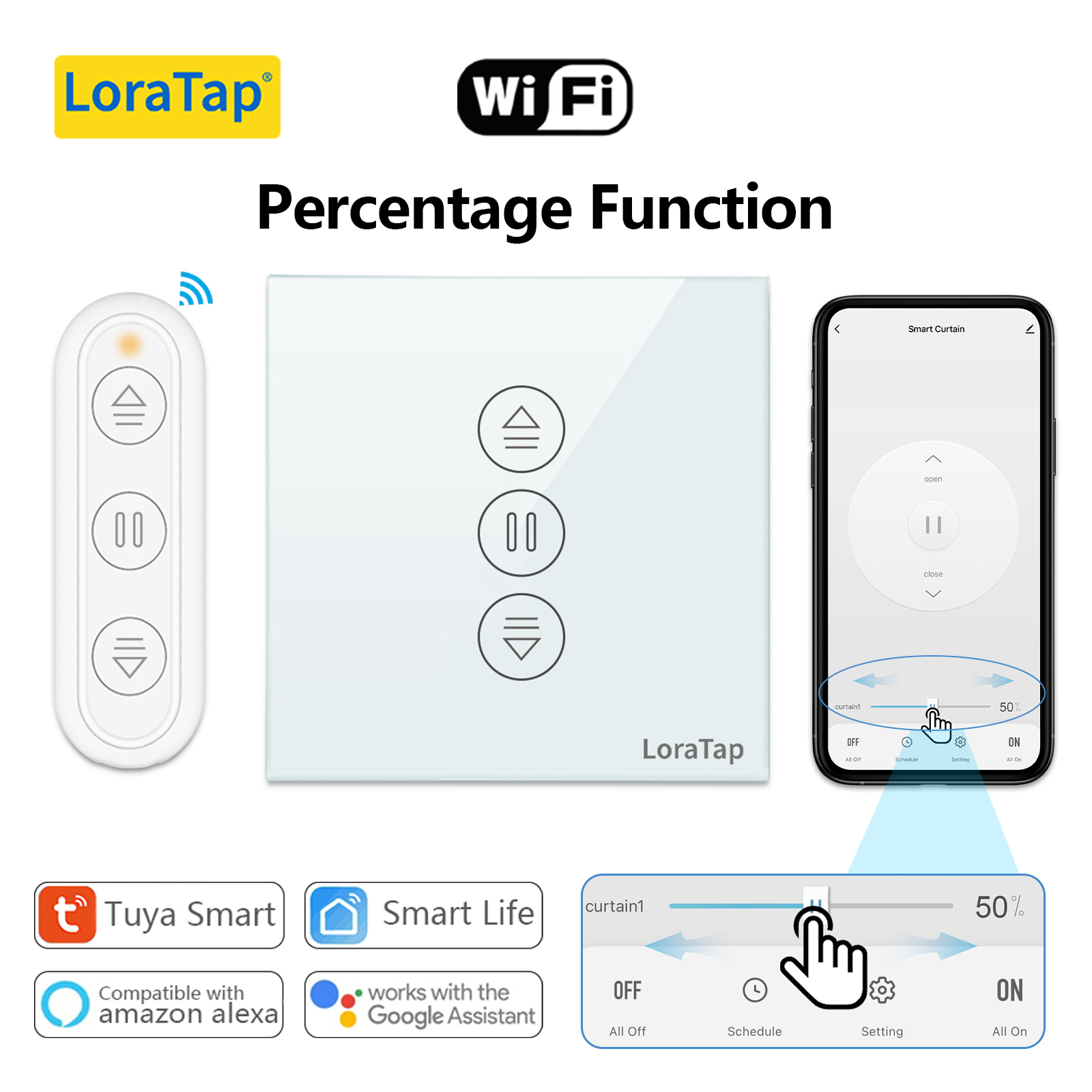 Smart Home Living Room - Tuya Smart Life EU WiFi interrupteur