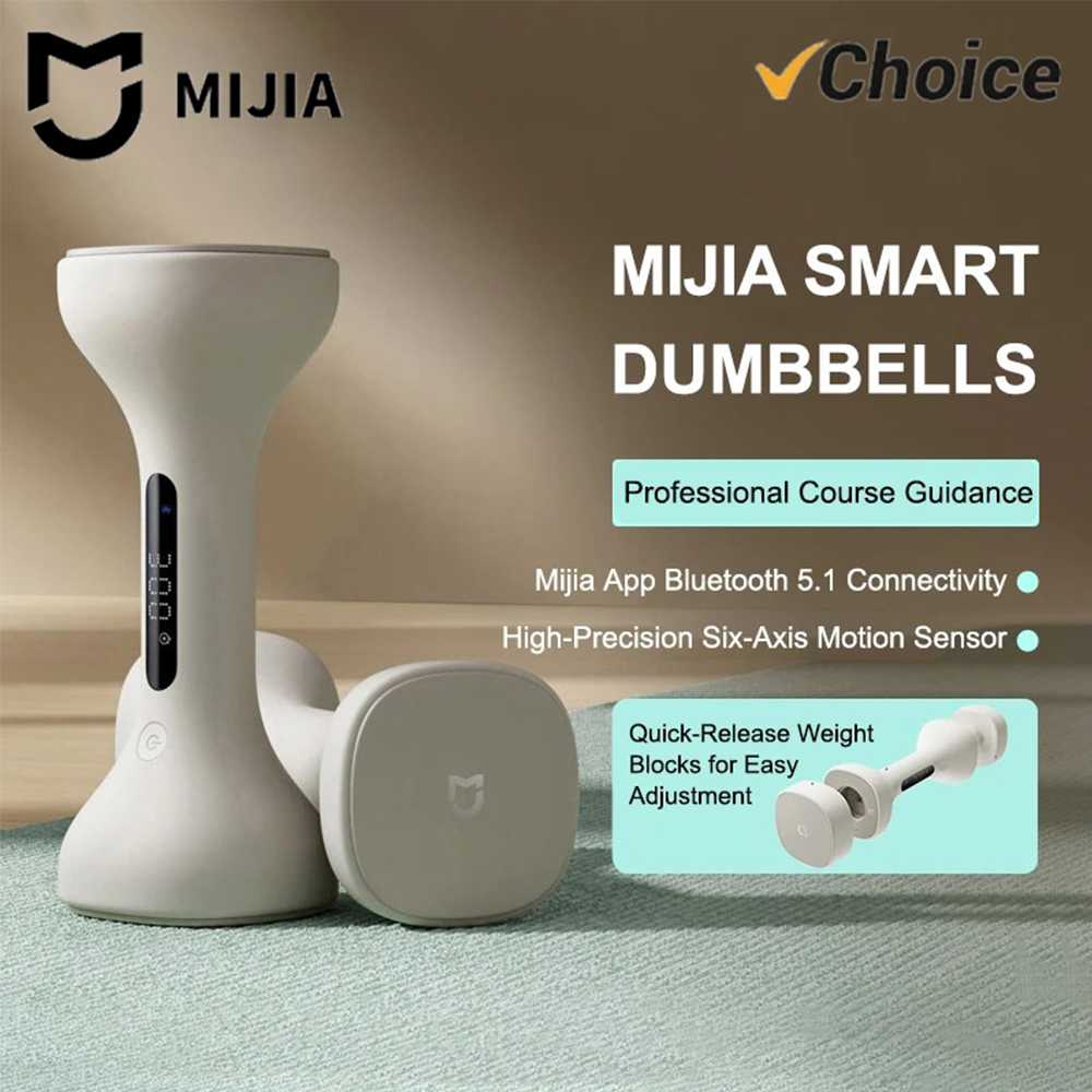 Smart Home Yeelight - Nouvelles haltères intelligentes MIJIA pour hommes