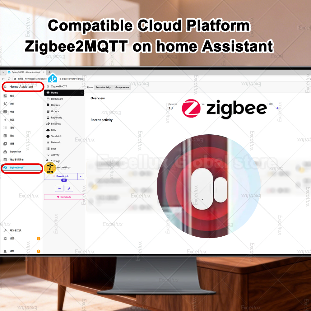 Zigbee 3.0 capteur de fenêtre  - Smart Home Zigbee 3.0 avis et prix