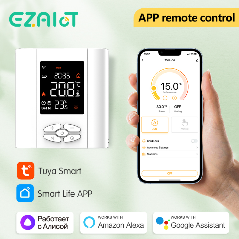 Tuya – Thermostat intelligent  - Smart Home Living Room avis et prix