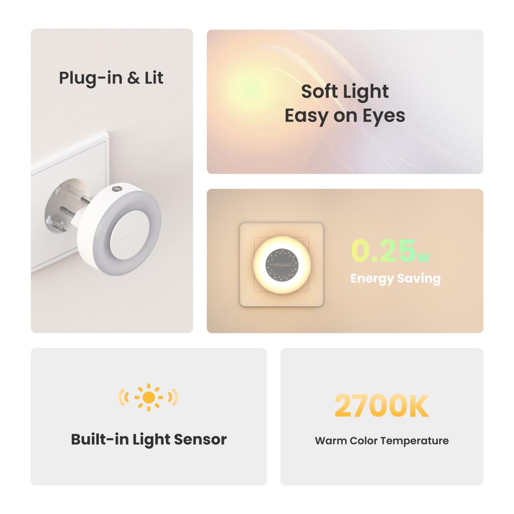 Yeelight capteur de lumière en - Smart Home Yeelight avis et prix