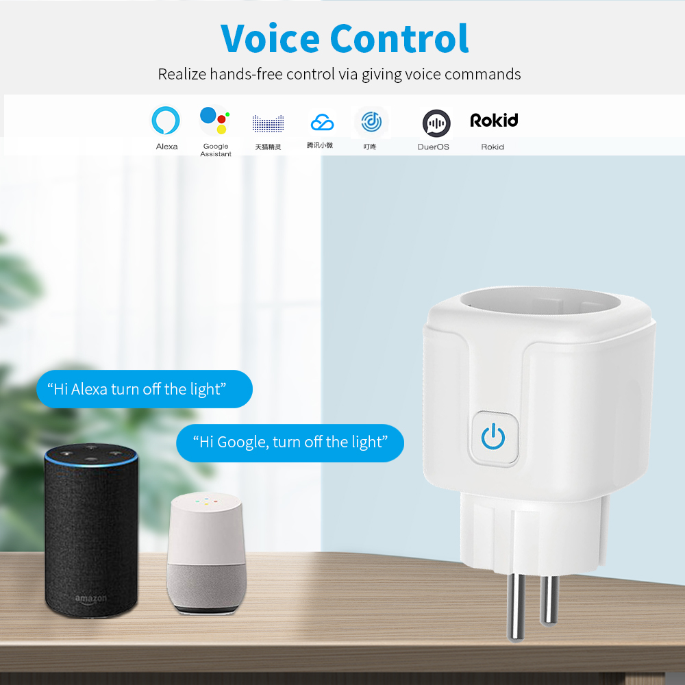 Prise intelligente WiFi TUYA E - Smart Home Living Room avis et prix