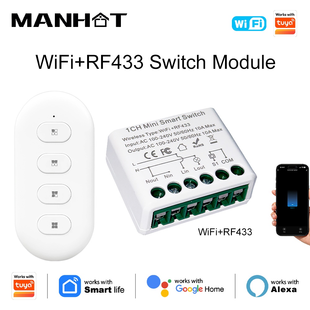 Interrupteurs intelligents Tuy - Smart Home Automation avis et prix