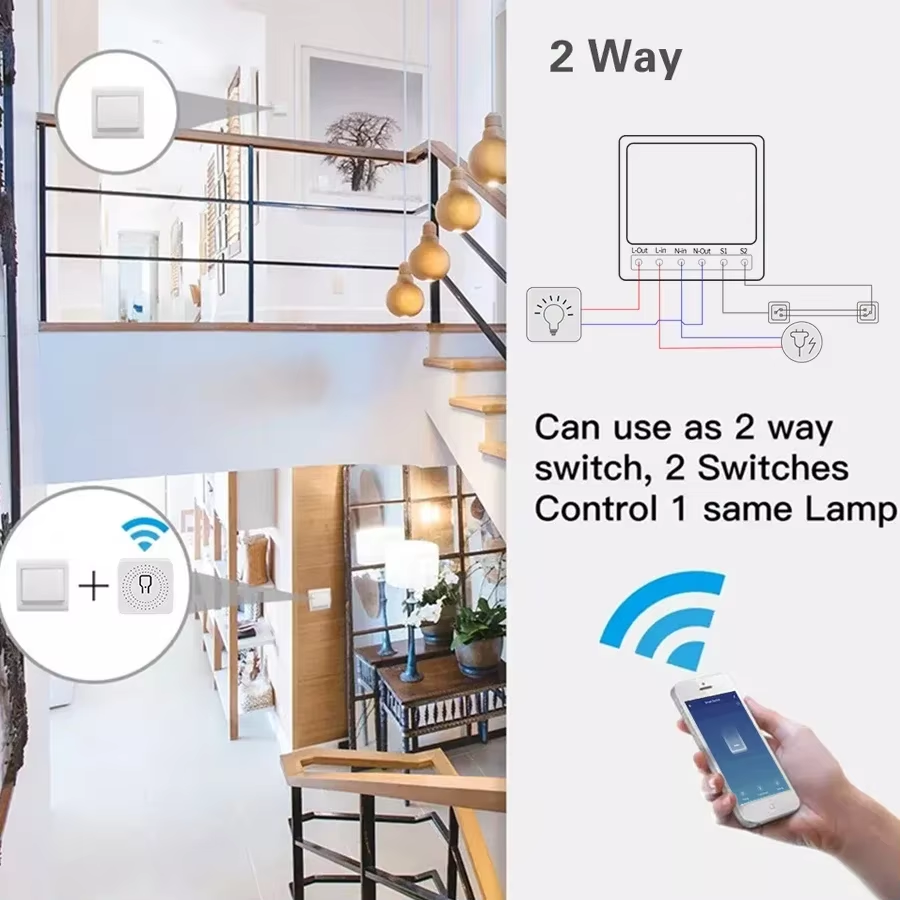 Interrupteur intelligent WiFi  - Smart Home Networking avis et prix