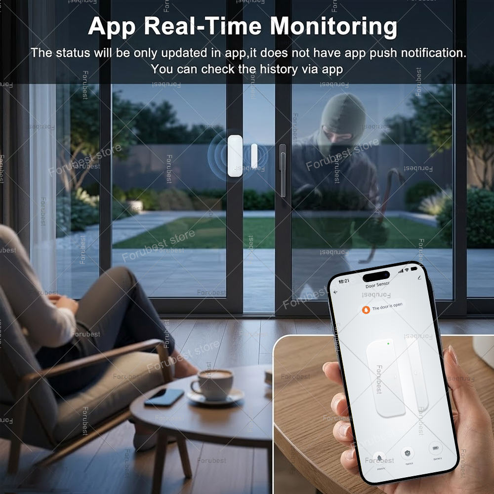 Capteur de porte/fenêtre Zigbe - Smart Home Website avis et prix