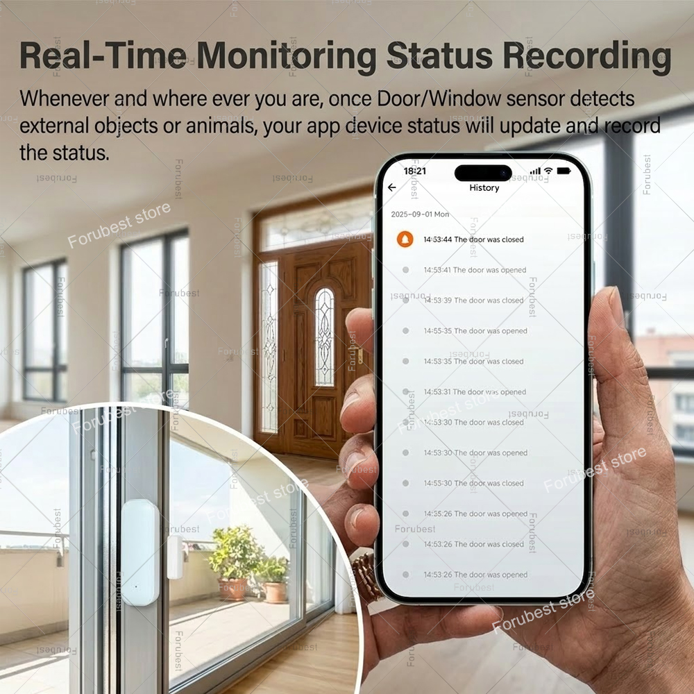 Capteur de porte/fenêtre Zigbe - Smart Home Website avis et prix
