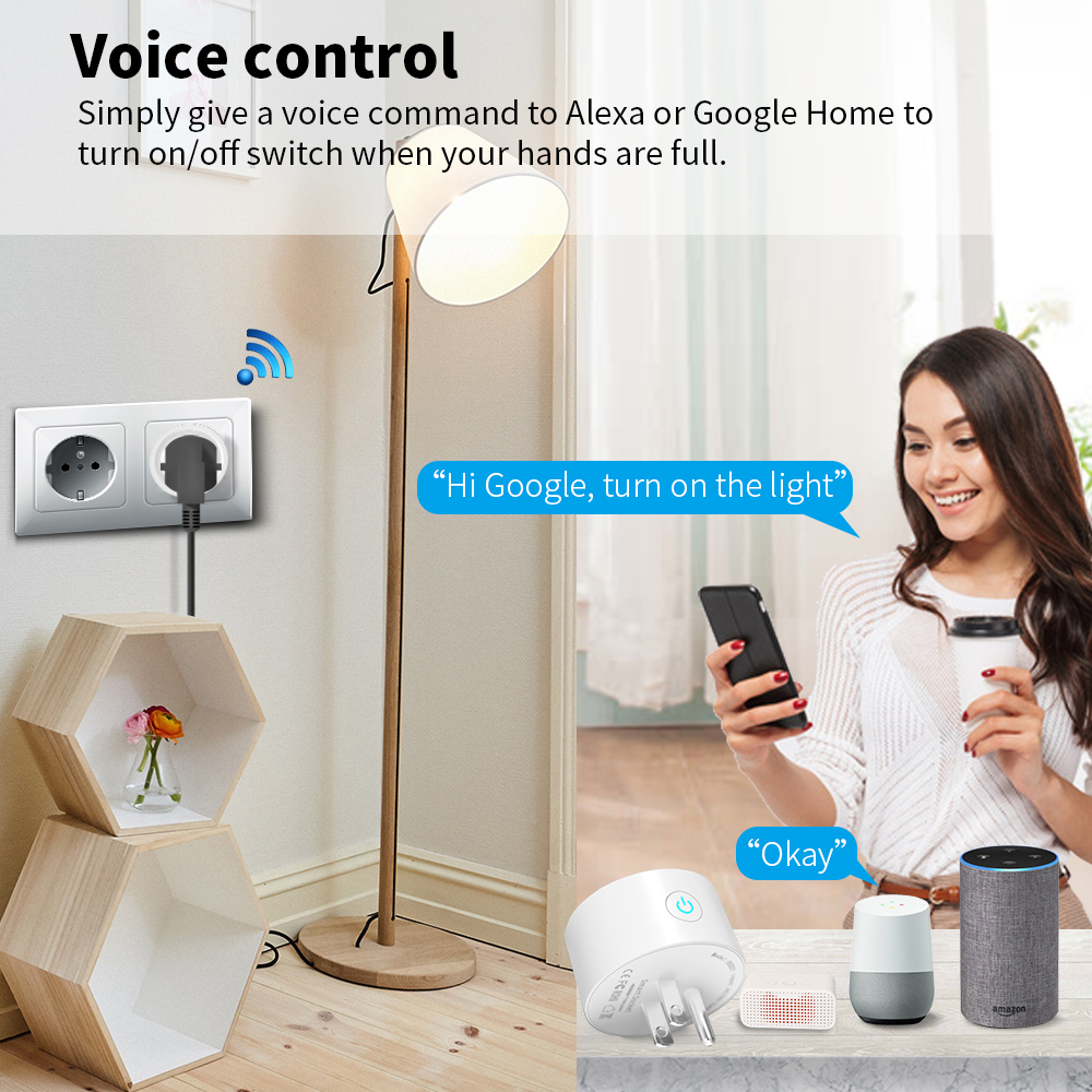 Prise intelligente WiFi Tuya,  - Smart Home Living Room avis et prix