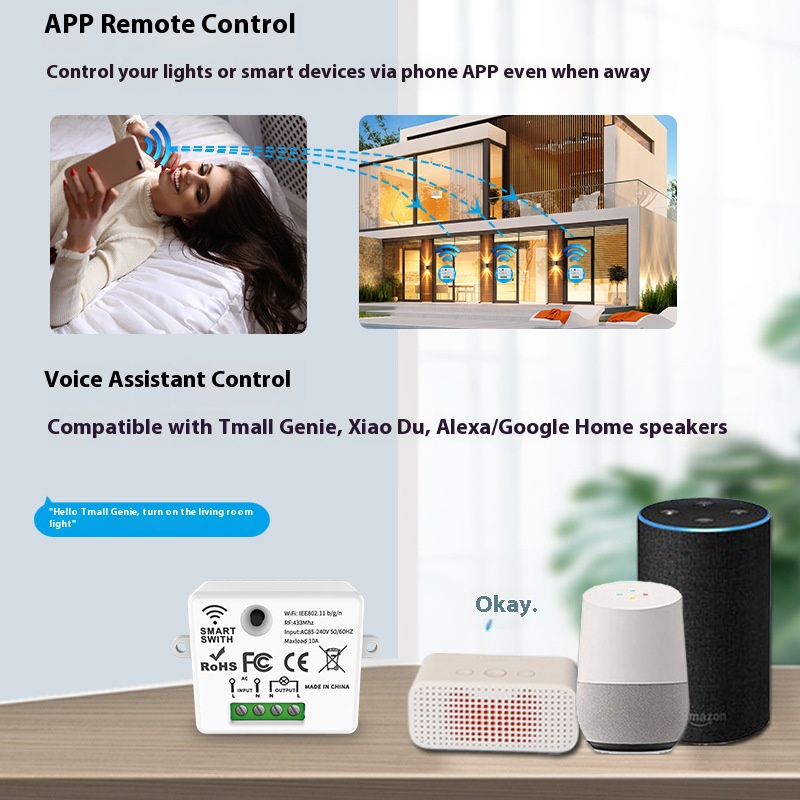 Le dispositif d'arrêt intellig - Smart Home Voice Control avis et prix