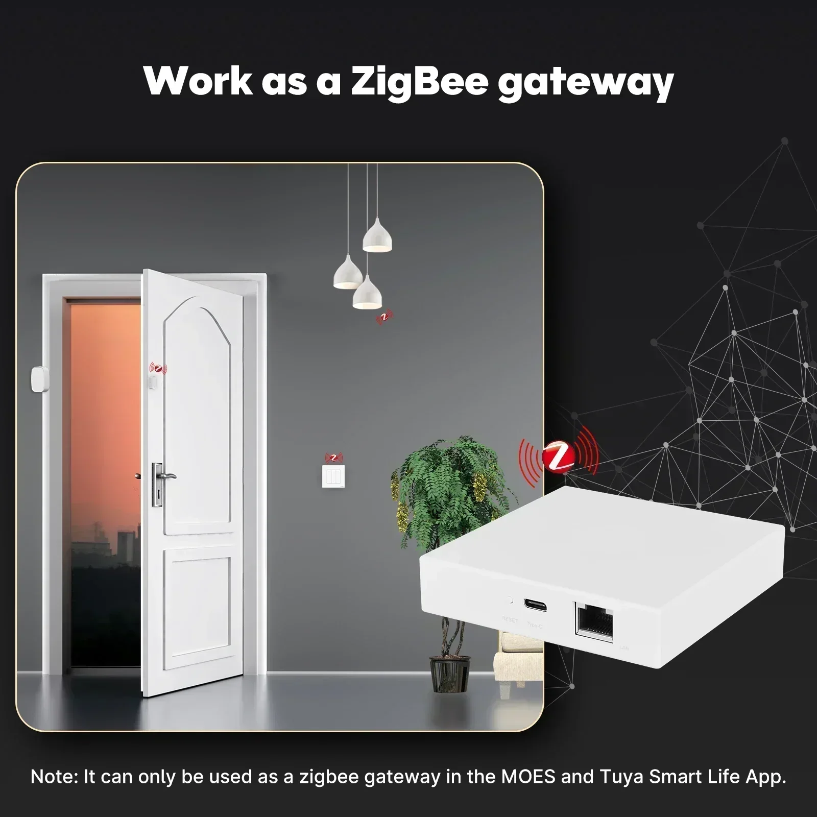 MOES Tuya Zigbee Matter fil pa - Smart Home Bridge avis et prix