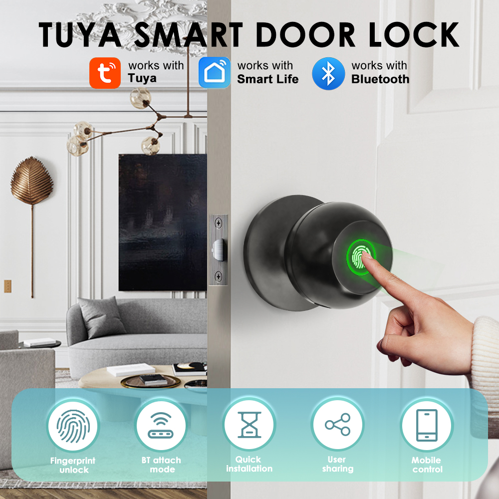 Tuya – serrure de porte électr - Smart Home Website avis et prix