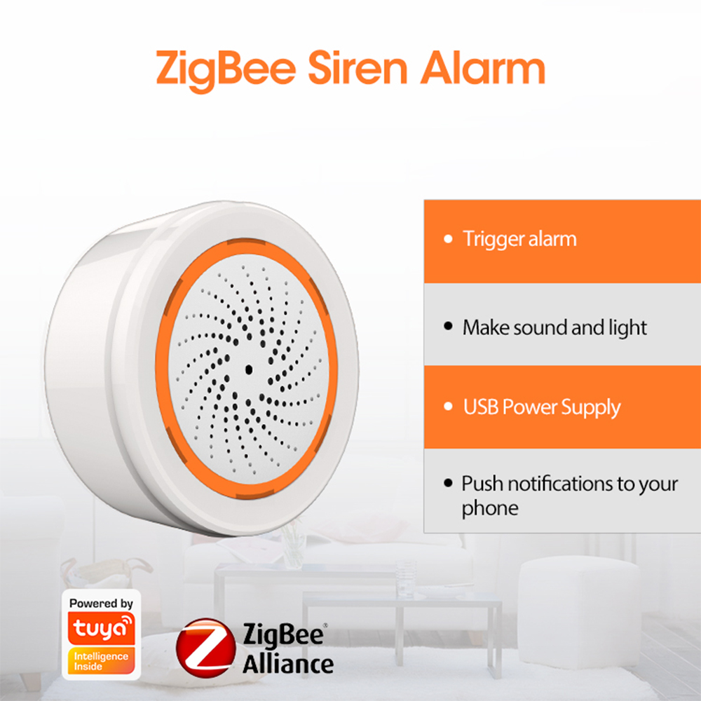 Coolcam – sirène d'alarme inte - Smart Home Website avis et prix