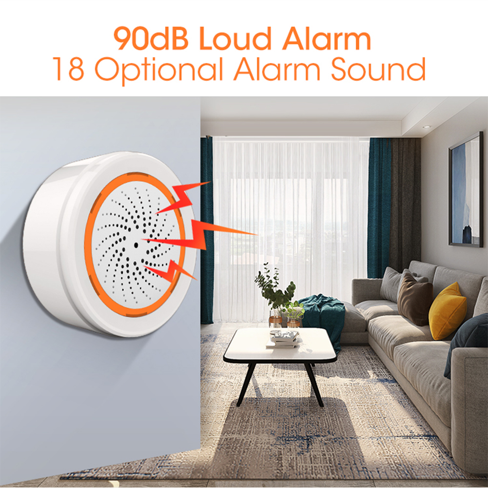 Coolcam – sirène d'alarme inte - Smart Home Website avis et prix