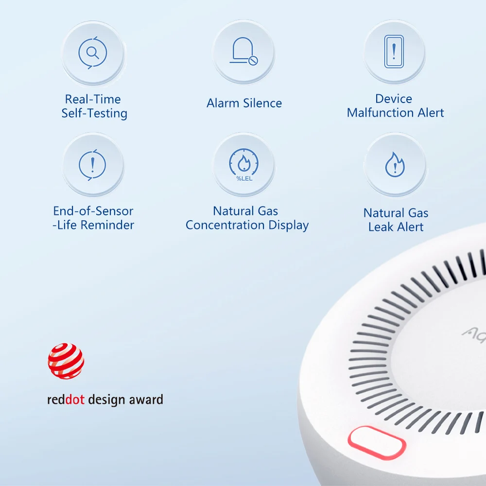 Aqara détecteur de gaz naturel - Smart Home Xiaomi App avis et prix