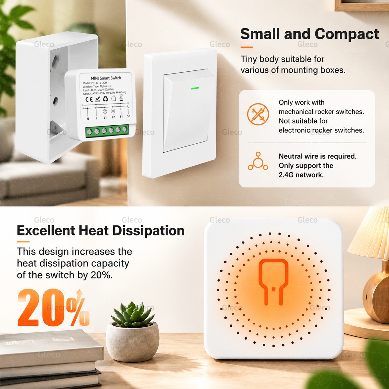 Interrupteur intelligent Zigbe - Smart Home Website avis et prix