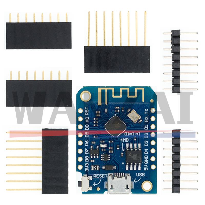 WeMos D1 Mini Pro V3.0.0 octet - Smart Home Esp8266 avis et prix