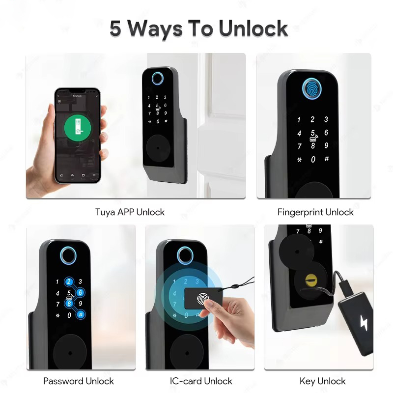 Serrure de porte intelligente  - Smart Home Website avis et prix