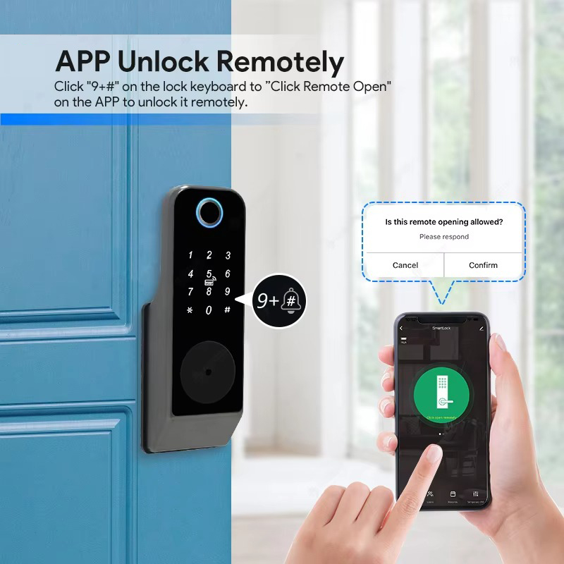 Serrure de porte intelligente  - Smart Home Website avis et prix
