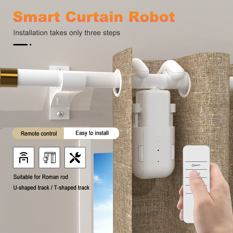Moteur de rideau intelligent a - Smart Home Automation avis et prix
