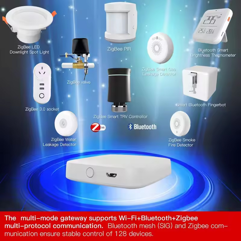 MOES Tuya ZigBee3.0 Hub intell - Smart Home Website avis et prix