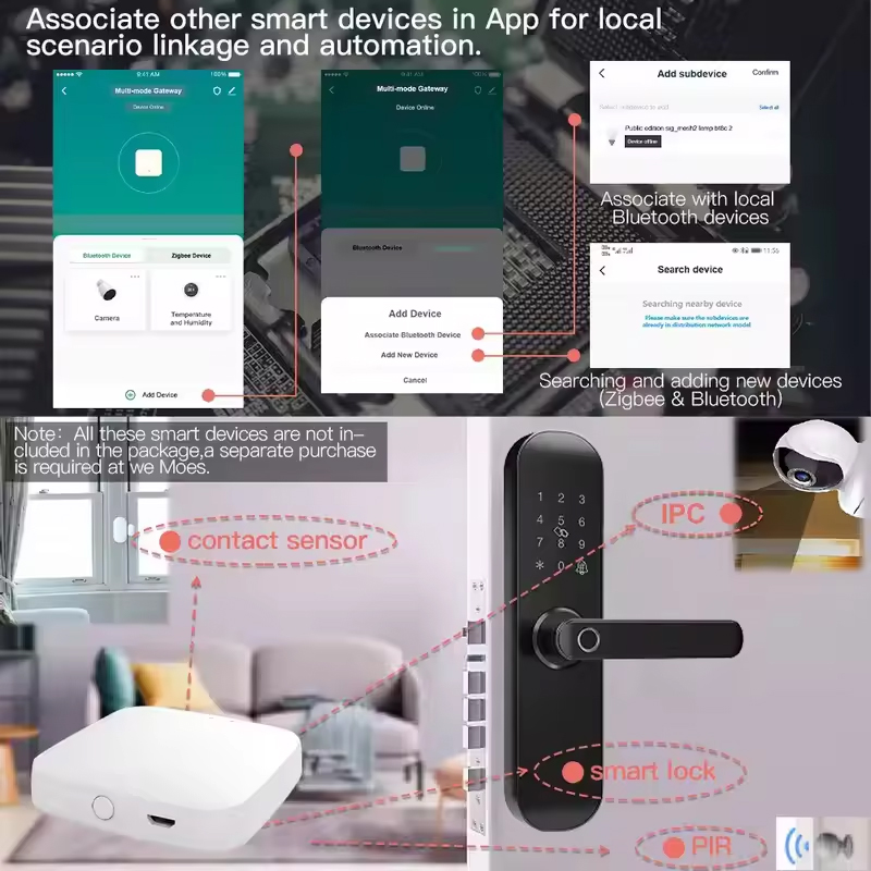 MOES Tuya ZigBee3.0 Hub intell - Smart Home Website avis et prix