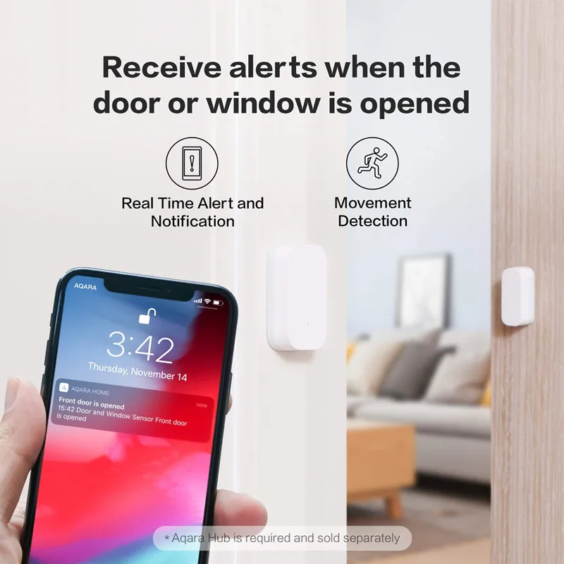 Aqara-Capteur d'ouverture de p - Smart Home Xiaomi 2 avis et prix