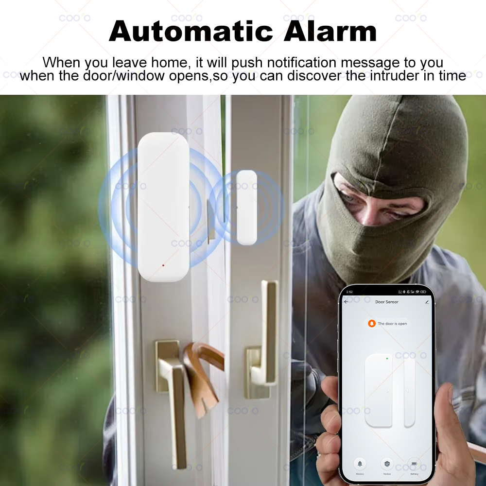 Capteur de porte/fenêtre Zigbe - Smart Home Zigbee 3.0 avis et prix