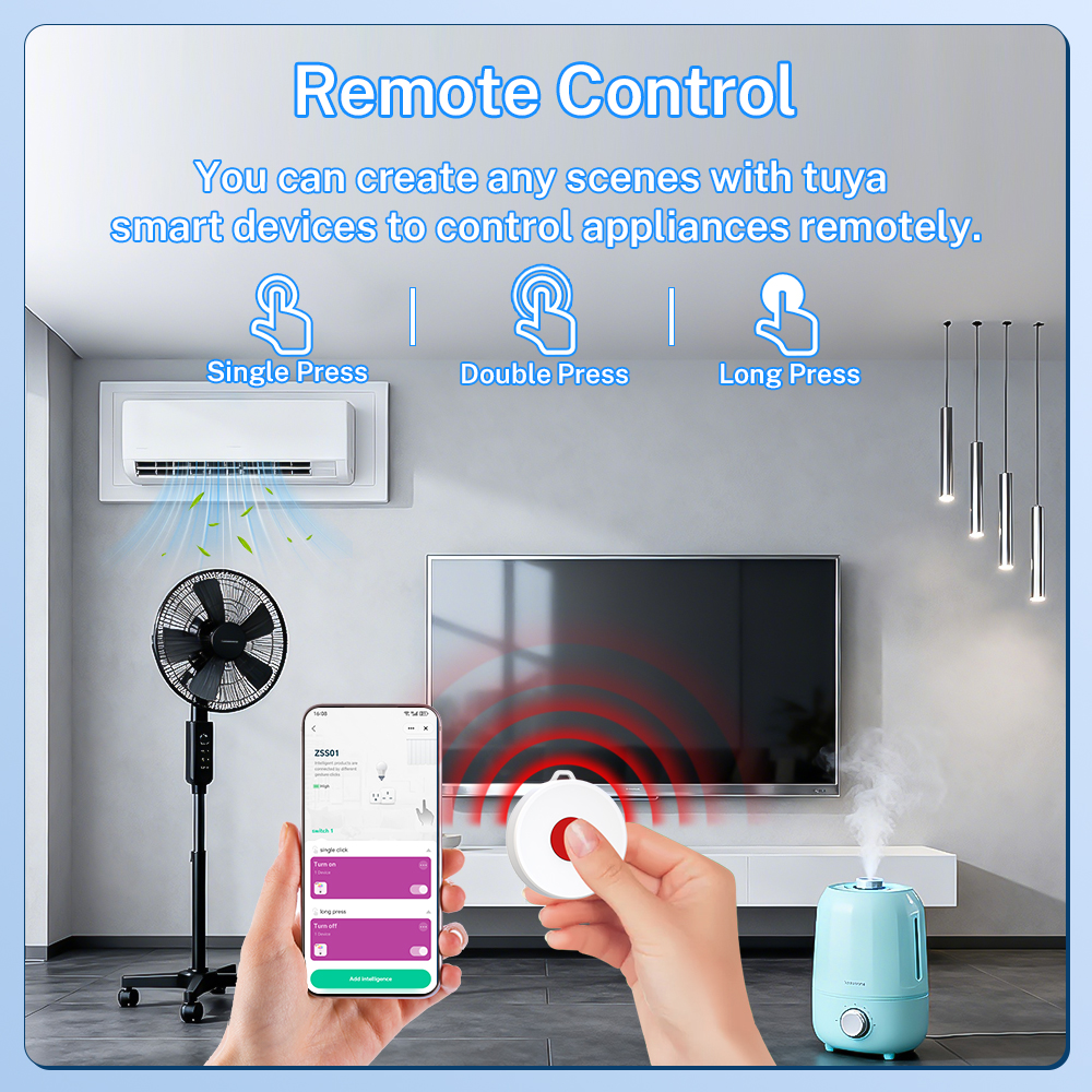 Bouton intelligent Tuya ZigBee - Smart Home Automation avis et prix