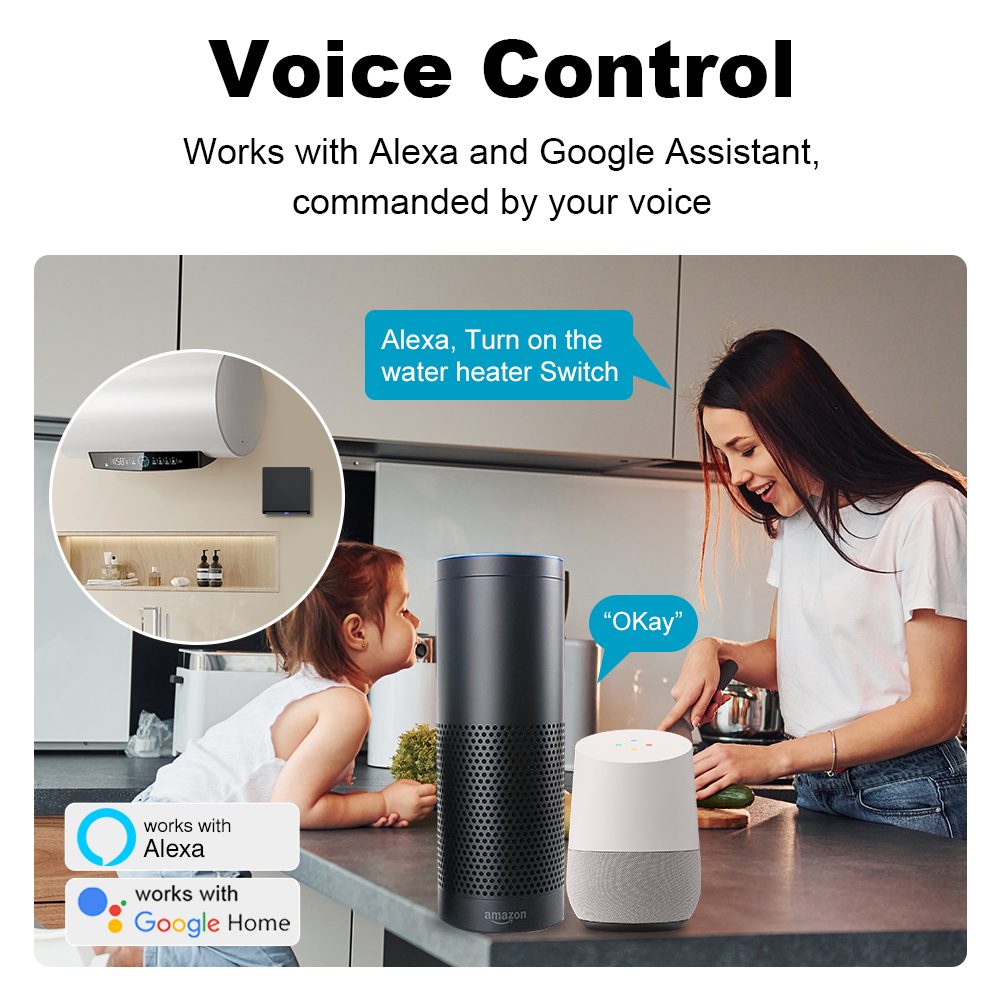 Interrupteur intelligent Wi-Fi - Smart Home Voice Control avis et prix