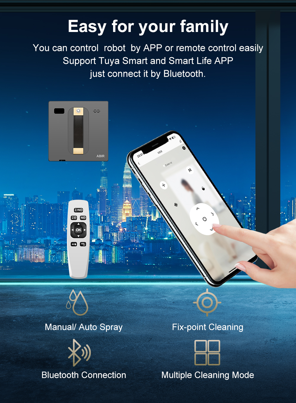 ABIR WD8 appareil de nettoyage - Homesmart Online avis et prix