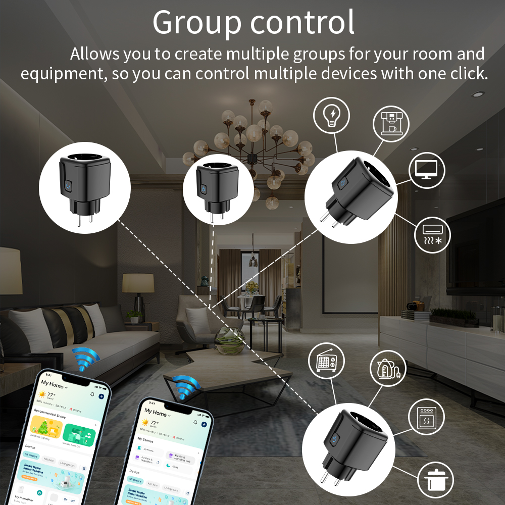 Prise intelligente Tuya WiFi a - Smart Home Networking avis et prix