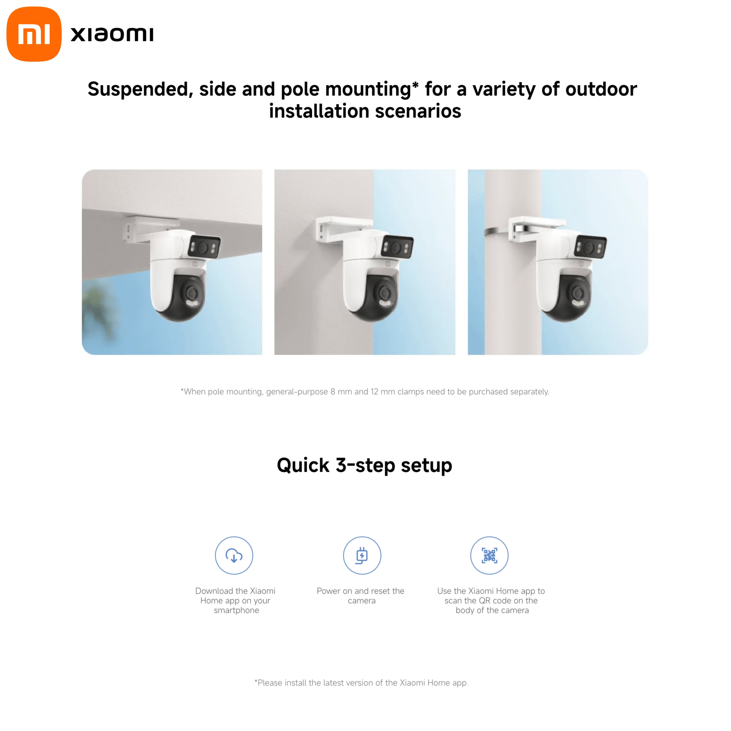 Xiaomi extérieur CW500 double  - Smart Home Yeelight avis et prix