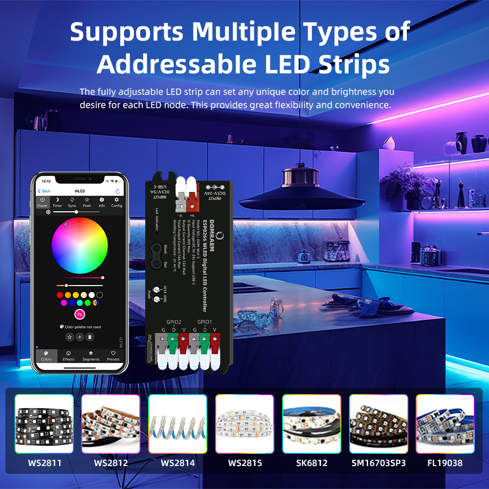 Domraem ESP8266 numérique WiFi - Smart Home Esp8266 avis et prix