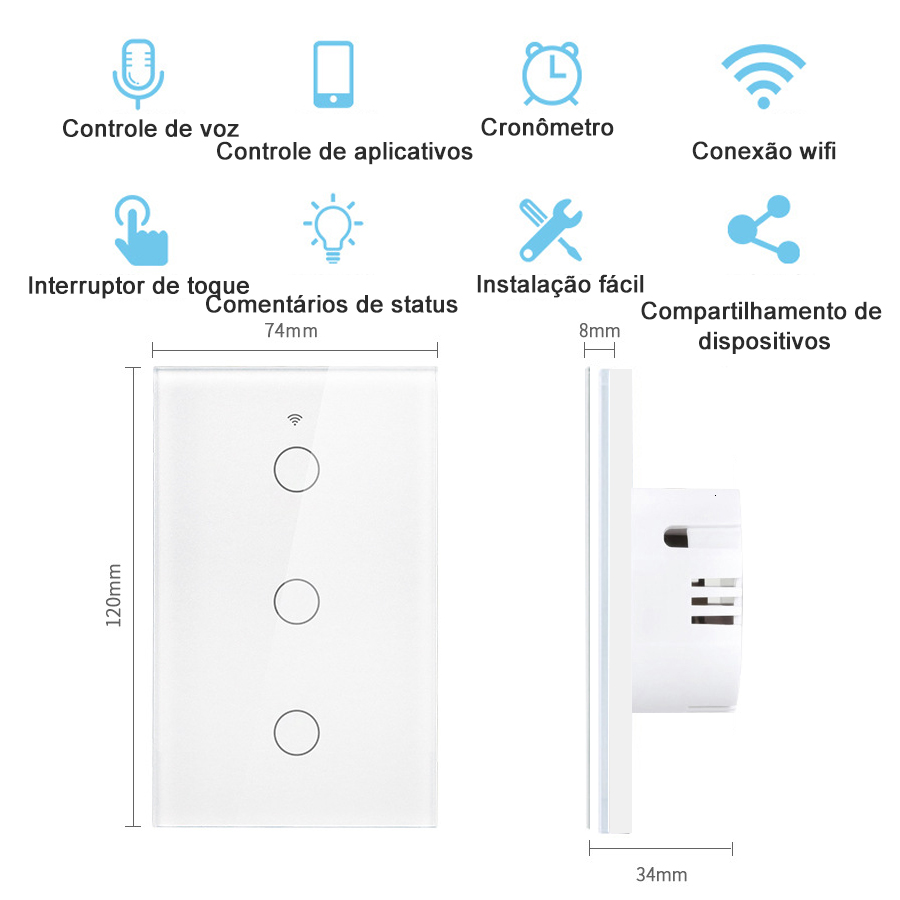 Tuya – interrupteur intelligen - Homesmart Online avis et prix