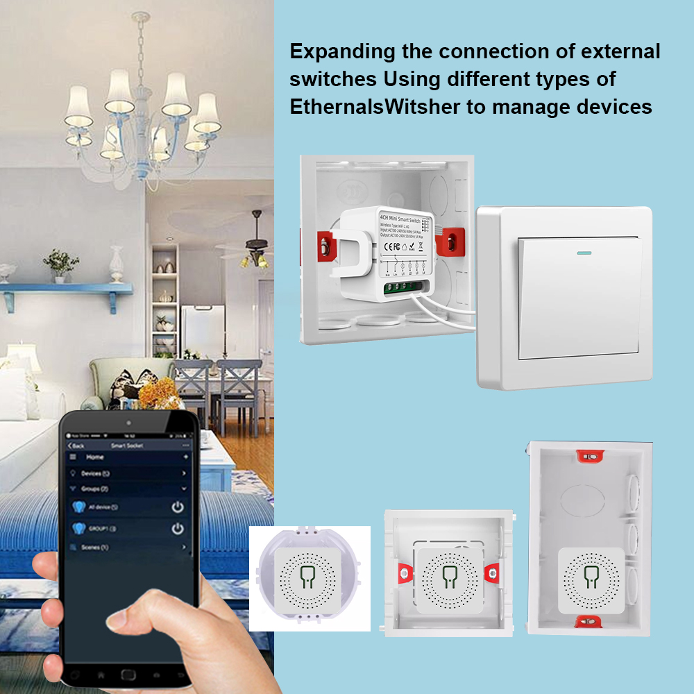 Interrupteur intelligent Tuya  - Smart Home Voice Control avis et prix