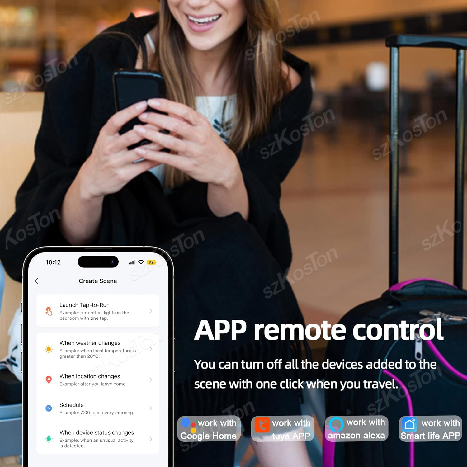 16A Tuya WiFi Module de commut - Smart Home Voice Control avis et prix
